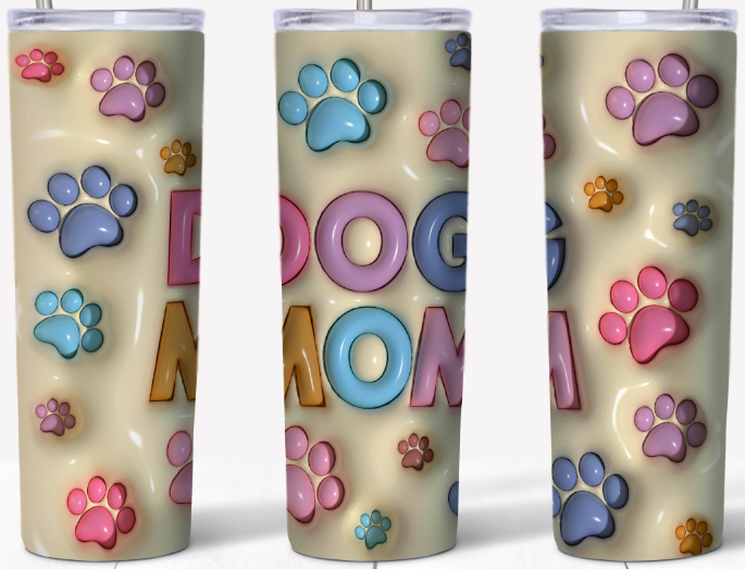 Dog Mom | 20oz Stainless Steel Tumbler