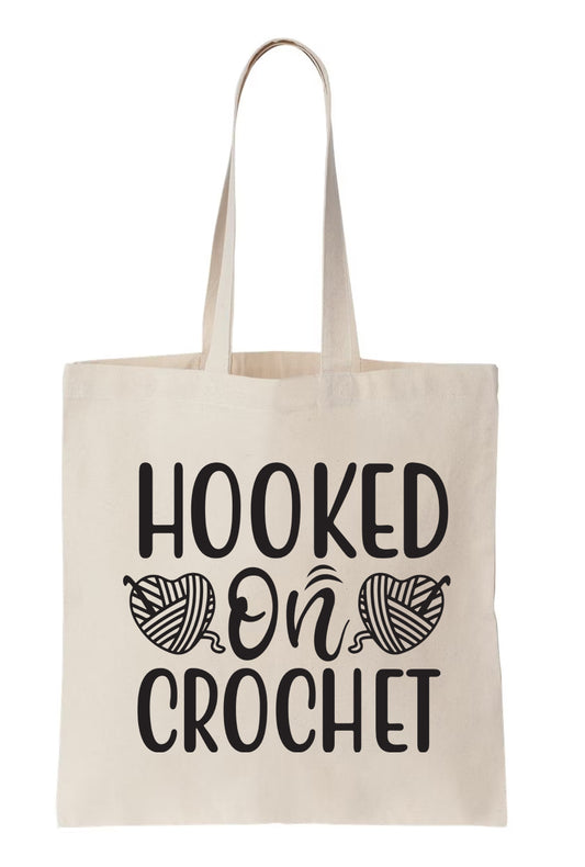 Hooked on Crochet Canvas Tote