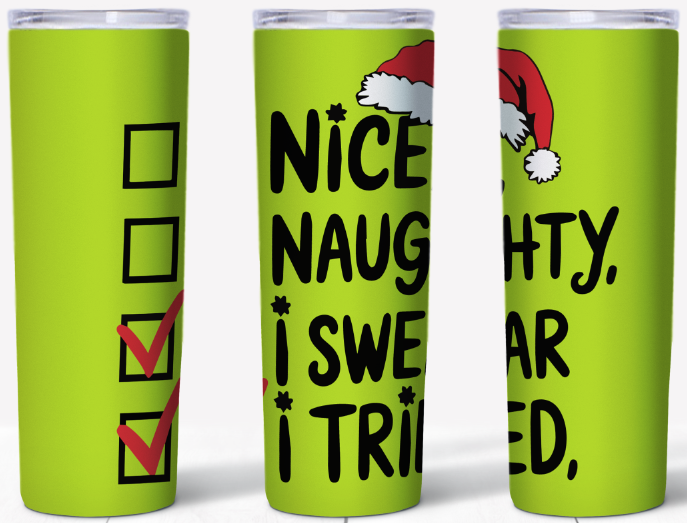 Holiday Attempted 20oz Tumbler