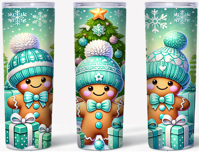 Minty Gingerbread 20oz Tumbler