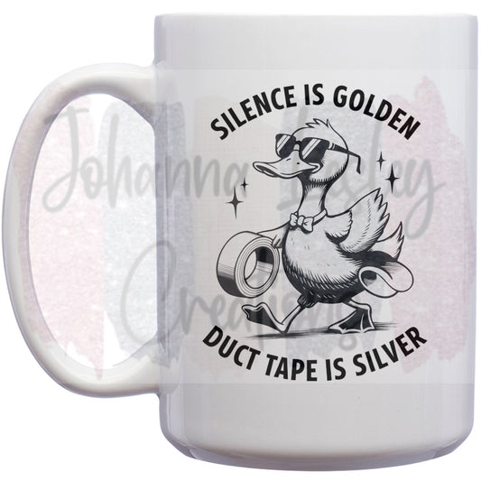 Silence is Golden 15oz Mug