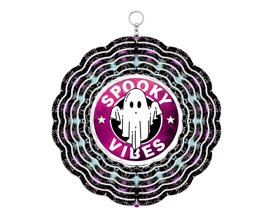 Spooky Vibes 8" Wind Spinner