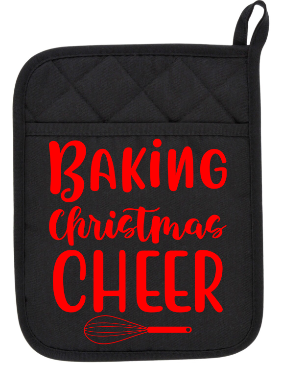 Baking Christmas Cheer Potholder