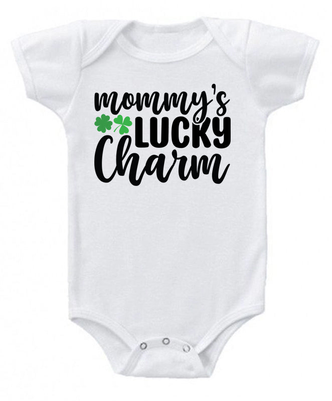 Mommy's lucky charm- baby bodysuit