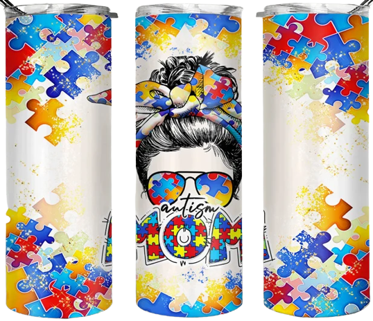 Autism Mom 20oz Tumbler