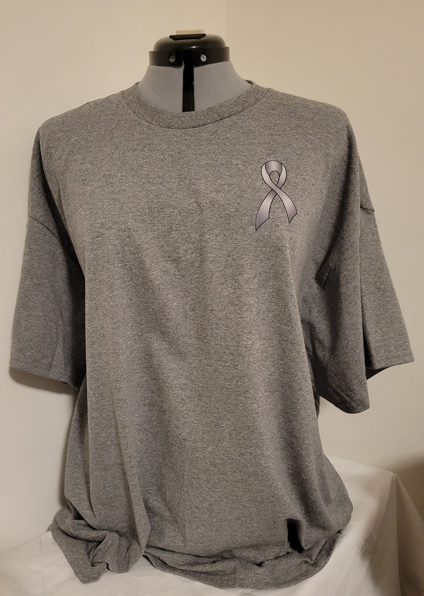 Brain Tumor Awareness Adult Gildan Dryblend T-shirt