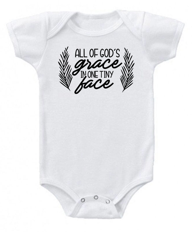 All of God's grace- baby bodysuit