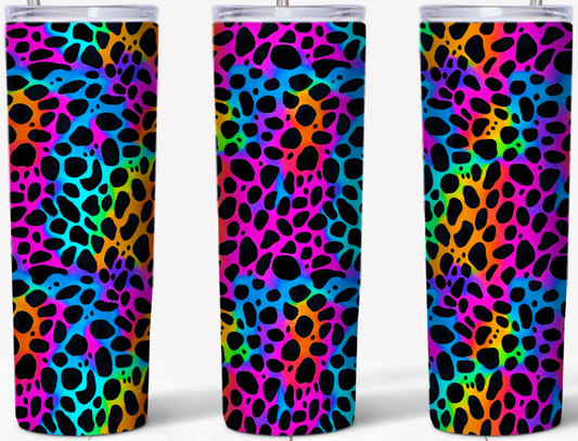 Abstract Animal Print 90s 15 or 20oz Tumbler