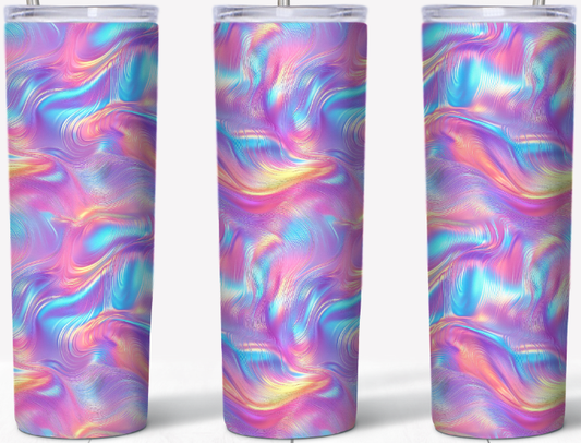 Abstract Brush Strokes 15 or 20oz Tumbler