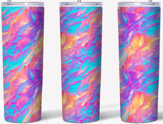 Abstract Colors 15 or 20oz Tumbler