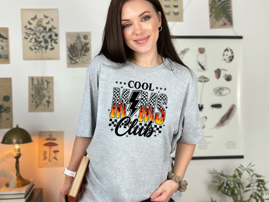 Cool Moms Club | Adult Unisex T-Shirt | Johanna Lesley Creations
