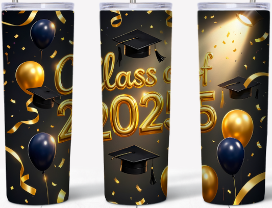 Balloons and Confetti 2025 20oz Tumbler