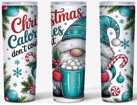 Christmas Calories don't Count 20oz Tumbler