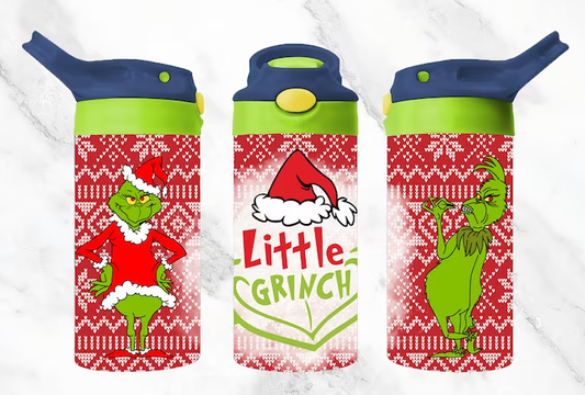 Christmas character 12oz Flip Top Tumbler