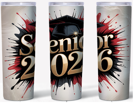 Class of 2026 Varsity | 20oz Stainless Steel Tumbler