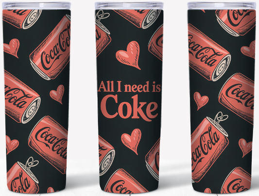 Coke Hearts Valentine’s Day | 20oz Stainless Steel Tumbler