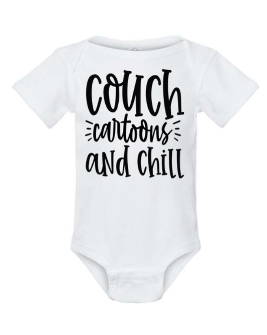 Couch Cartoons And Chill Bodysuit | Johanna Lesley Creations