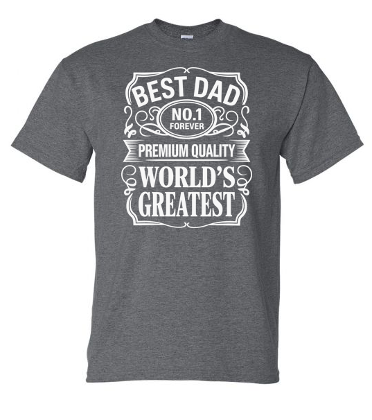 Best Dad Graphic T-Shirt | Adult Unisex T-Shirt | Johanna Lesley Creations
