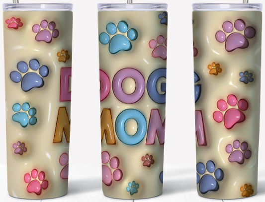 Dog Mom 15 or 20oz Tumbler