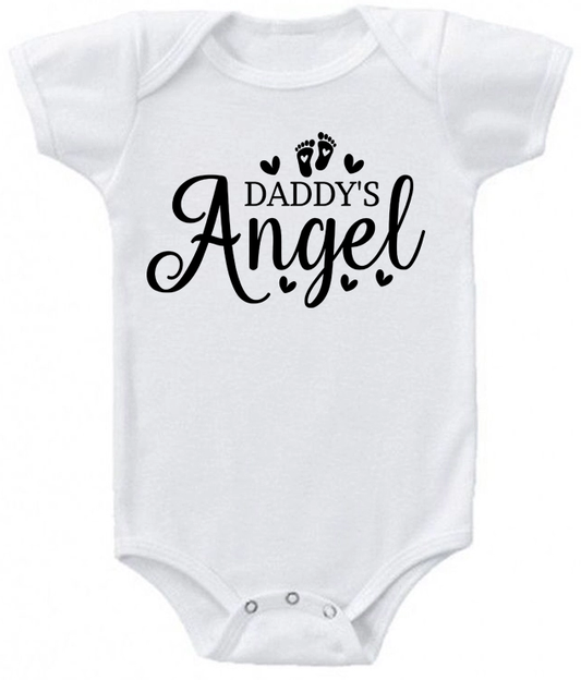 Daddy’s Angel Infant Bodysuit | Johanna Lesley Creations
