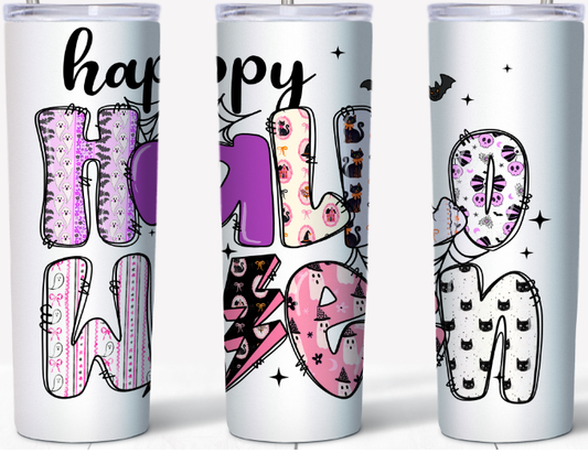 Happy Halloween 15 or 20oz Tumbler
