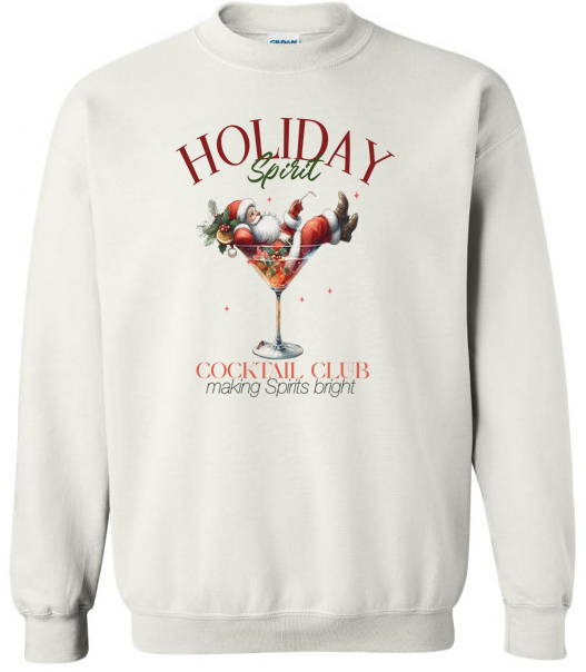 Holiday Spirit Adult Crewneck Sweatshirt