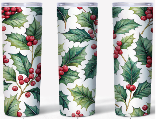 Jolly Holly 20oz Tumbler