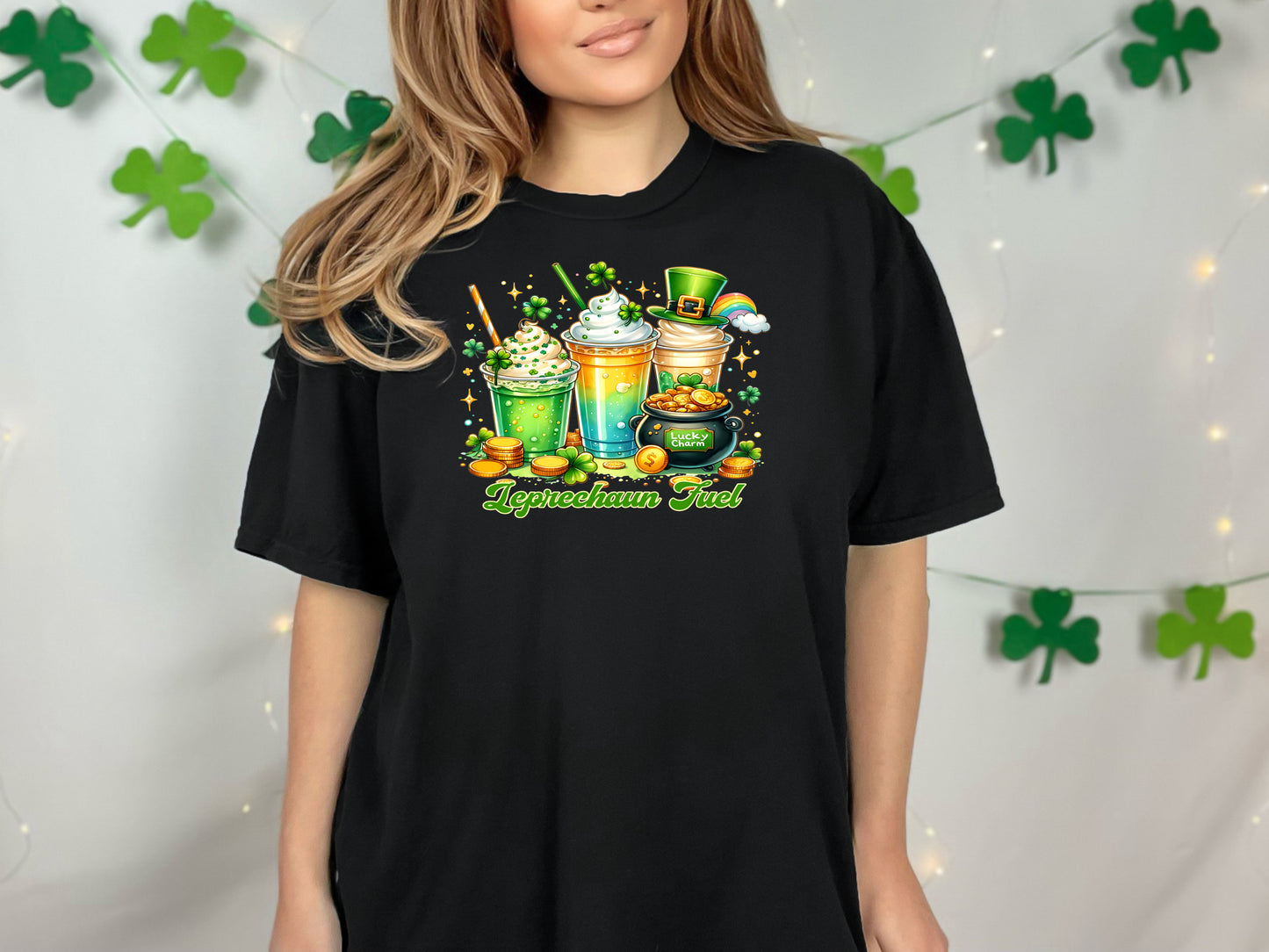 Leprechaun Fuel Adult T-shirt