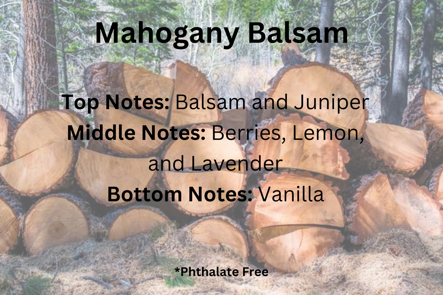 Mahogany Balsam Soy Wax Melts