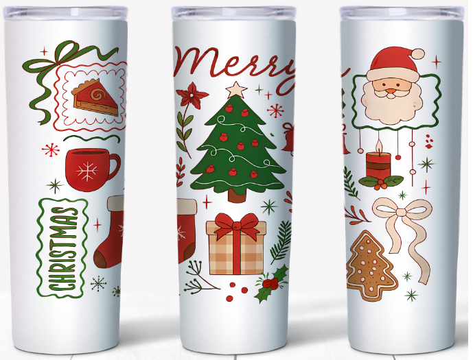Merry Christmas 20oz Tumbler