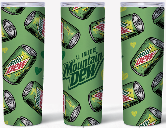 Mountain Dew Hearts Valentine’s Day | 20oz Stainless Steel Tumbler