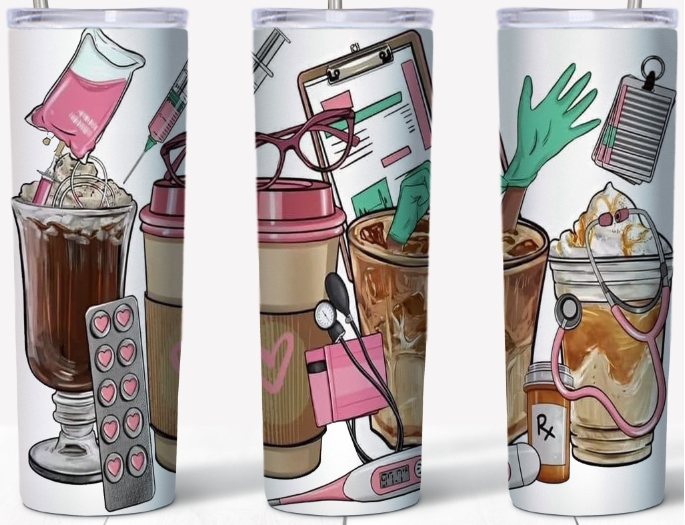 Nurse coffee cups 20oz Tumbler