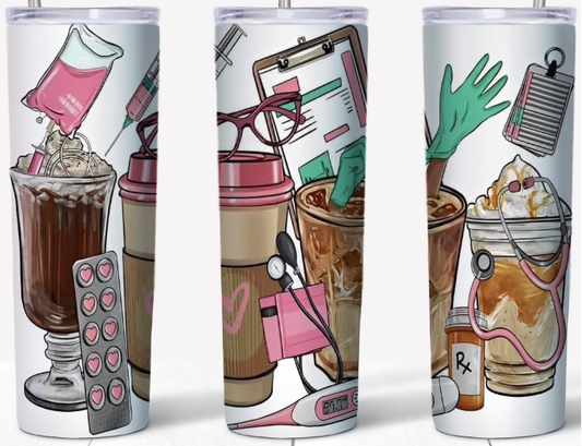 Nurse coffee cups 20oz Tumbler