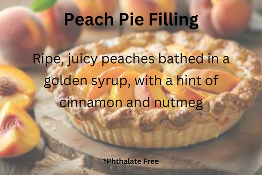 Peach Pie Filling Soy Wax Melts