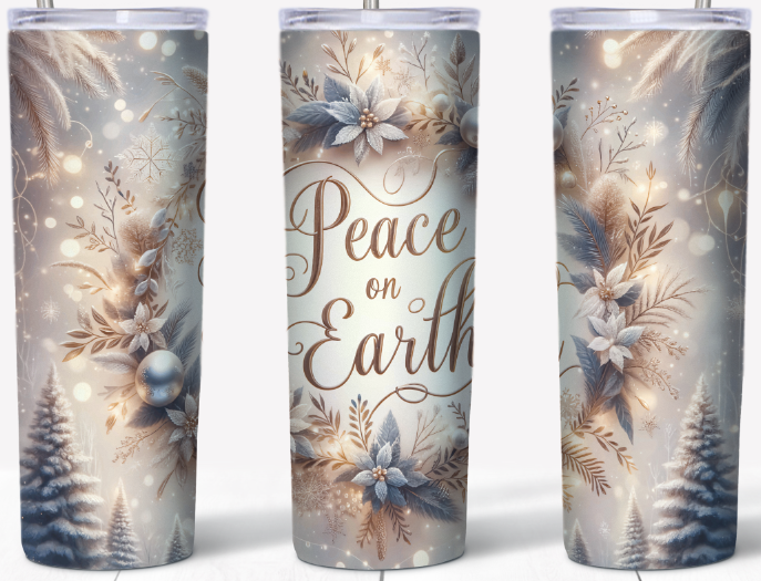 Peace on Earth 20oz Tumbler