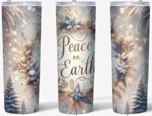 Peace on Earth 20oz Tumbler
