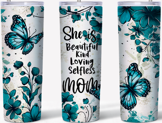 She is Mom 15 or 20oz Tumbler