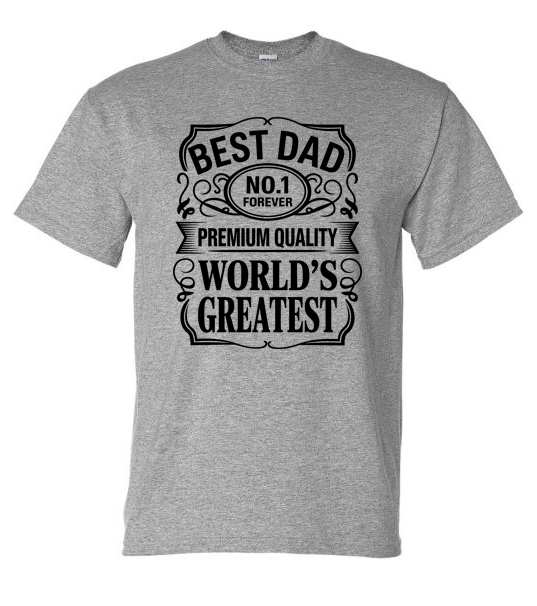 Best Dad Graphic T-Shirt | Adult Unisex T-Shirt | Johanna Lesley Creations
