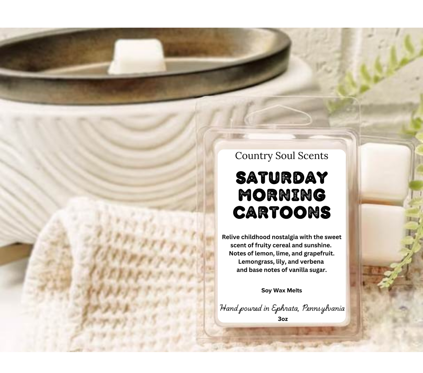 Saturday Morning Cartoons Soy Wax Melts