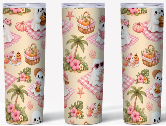 Spooky Picnic 20oz Skinny Tumbler | Johanna Lesley Creations
