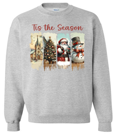 'Tis the Season Adult Crewneck Sweatshirt