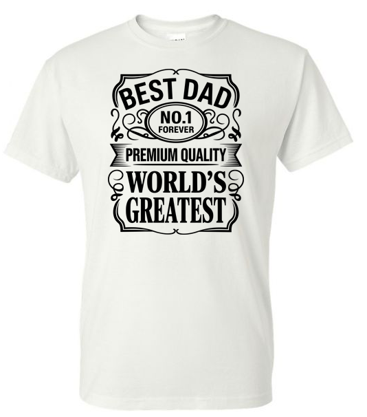 Best Dad Graphic T-Shirt | Adult Unisex T-Shirt | Johanna Lesley Creations