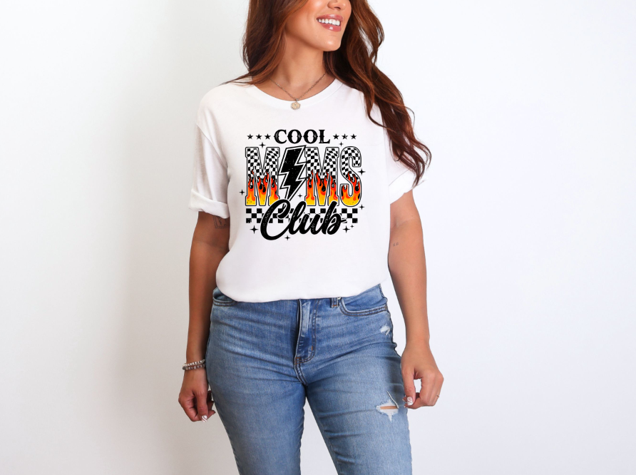 Cool Moms Club | Adult Unisex T-Shirt | Johanna Lesley Creations