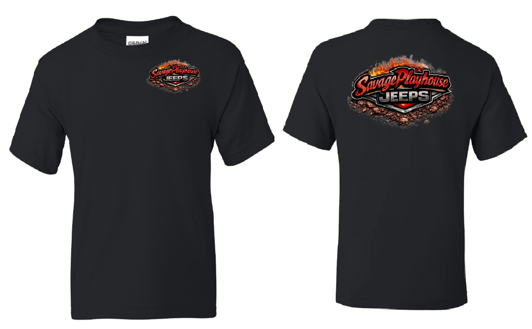 Savage Playhouse Jeeps Youth T-shirt