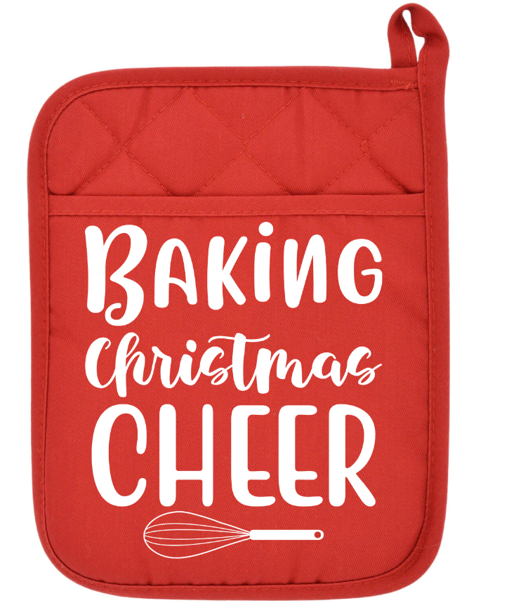 Baking Christmas Cheer Potholder