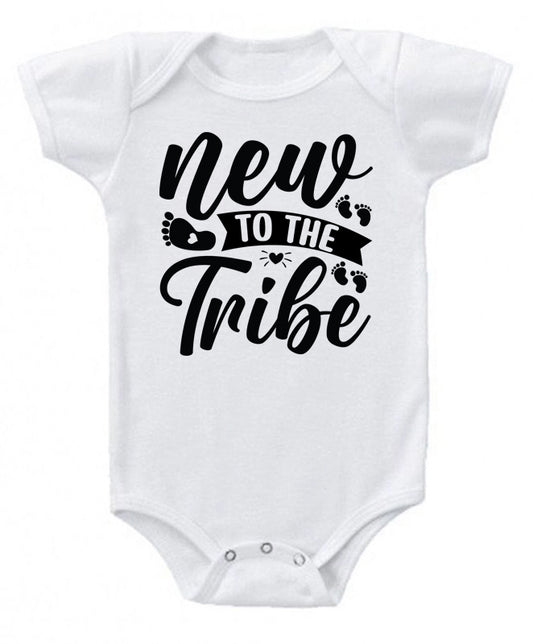 New to the tribe- baby bodysuit