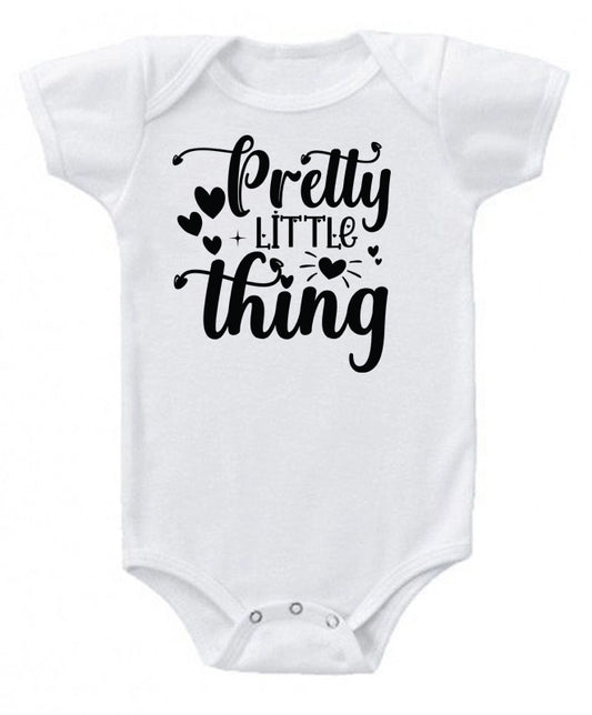 Pretty little thing- baby bodysuit