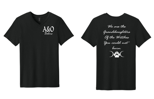 A&O Balms Adult V-neck T-shirt