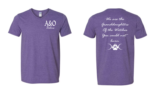 A&O Balms Adult V-neck T-shirt
