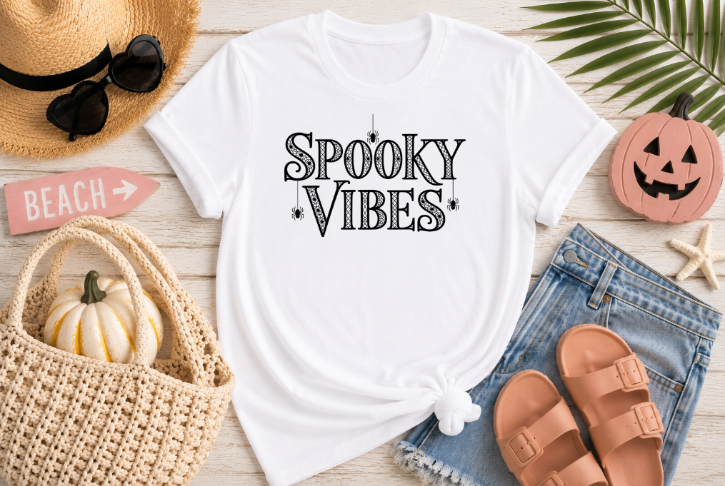 Spooky Vibes Unisex T-Shirt | Johanna Lesley Creations